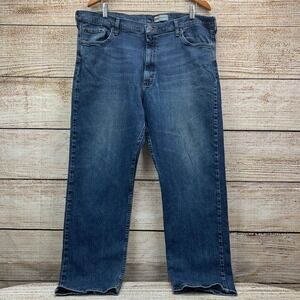 Wrangler Relaxed Fit 9TRLFRA Jeans Classic‎ Denim Pants Mens [Size 40x30]
